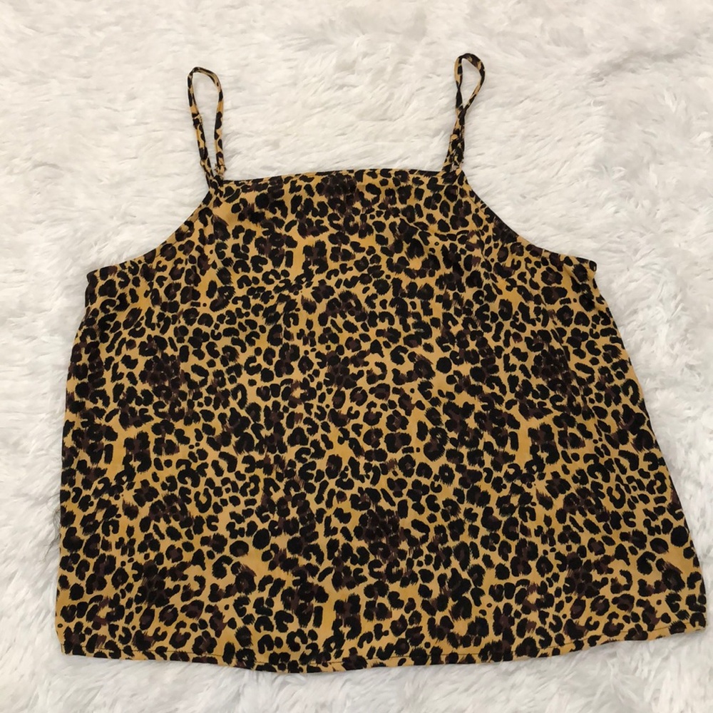 Brand New Leopard Crop Top